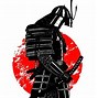 Gambar Samurai X Hitam Putih